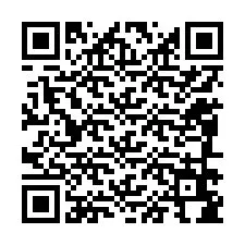 QR Code สำหรับหมายเลขโทรศัพท์ +12086684406