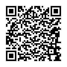 Codice QR per il numero di telefono +12086684453