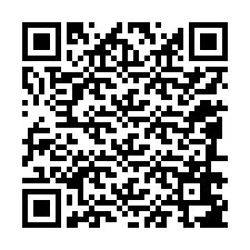 QR-код для номера телефона +12086687948