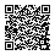 Código QR para número de telefone +12086691914