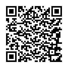 Kode QR untuk nomor Telepon +12086711820