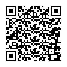 Código QR para número de teléfono +12086792827