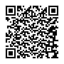 電話番号のQRコード +12086794033
