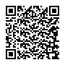 Kode QR untuk nomor Telepon +12086796022