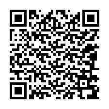 QR kód a telefonszámhoz +12086796438