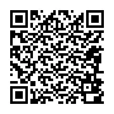 電話番号のQRコード +12086800527