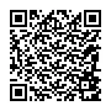 Kode QR untuk nomor Telepon +12086801741