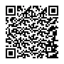 Código QR para número de teléfono +12086803580