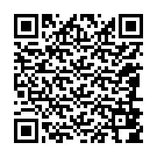 Código QR para número de telefone +12086804488