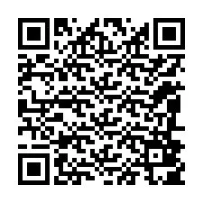 QR-код для номера телефона +12086805651