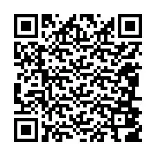 電話番号のQRコード +12086806372