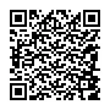 QR-koodi puhelinnumerolle +12086806390