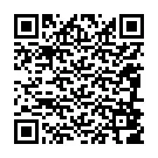 QR kód a telefonszámhoz +12086806602