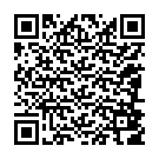 QR-koodi puhelinnumerolle +12086806628