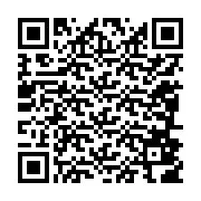 QR kód a telefonszámhoz +12086806736