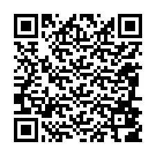 QR kód a telefonszámhoz +12086806746