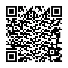 Código QR para número de telefone +12086807402