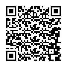 Kode QR untuk nomor Telepon +12086808527