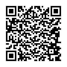 QR-koodi puhelinnumerolle +12086809723