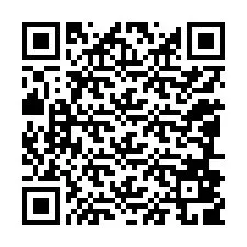 Kode QR untuk nomor Telepon +12086809728