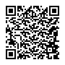 Kode QR untuk nomor Telepon +12086809745