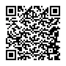 Kode QR untuk nomor Telepon +12086809765