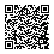 QR Code สำหรับหมายเลขโทรศัพท์ +12086809768