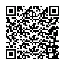 QR-Code für Telefonnummer +12086842835