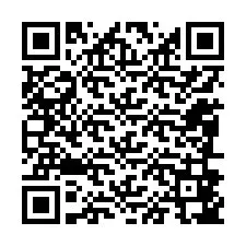 Código QR para número de telefone +12086847097