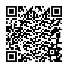 QR Code สำหรับหมายเลขโทรศัพท์ +12086847101