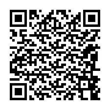 QR-код для номера телефона +12086848475