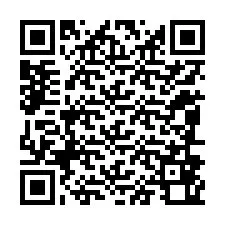 QR kód a telefonszámhoz +12086860190