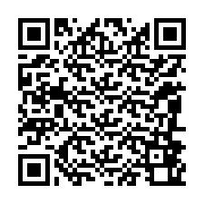 電話番号のQRコード +12086860250