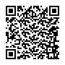 QR-код для номера телефона +12086861056