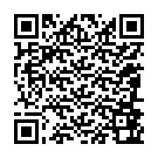 QR код за телефонен номер +12086862348