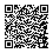 QR-koodi puhelinnumerolle +12086862918