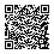 QR-koodi puhelinnumerolle +12086863251