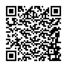 Código QR para número de teléfono +12086863551