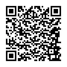 Codice QR per il numero di telefono +12086863973