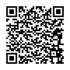 QR-code voor telefoonnummer +12086864403