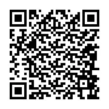 QR-koodi puhelinnumerolle +12086866676