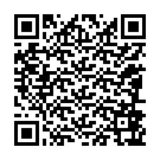 QR-Code für Telefonnummer +12086867928