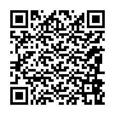 Código QR para número de telefone +12086869871