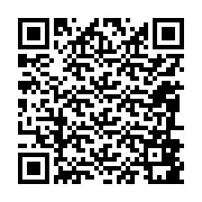 Código QR para número de telefone +12086881957