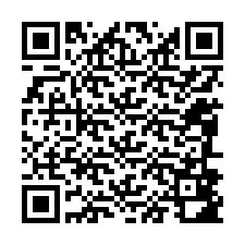 Código QR para número de teléfono +12086882143