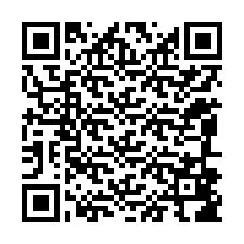 Código QR para número de teléfono +12086886104