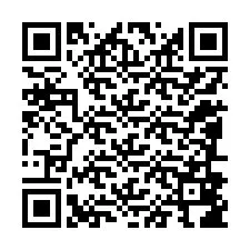 Código QR para número de teléfono +12086886168