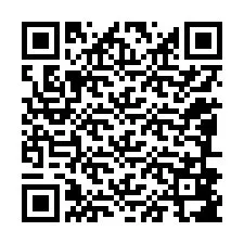 QR Code สำหรับหมายเลขโทรศัพท์ +12086887128