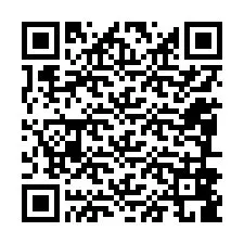 Código QR para número de telefone +12086889827