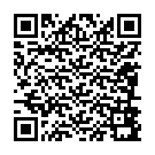 QR-koodi puhelinnumerolle +12086891836